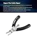 Produktbild Footprintse Proskit PK-501E Nadel Langnasen Zange Zange Kupferkabel Draht Repair Tool Spitznase Spitzzange Clamp Snip Nipper-Farbe: schwarz