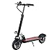 Produktbild HOPELJ 10" Elektro Scooter,Faltbar & Höheneinstellbar Elektroroller Mit USB-Ladeschnittstelle,36V 350W Motor Höchstgeschwindigkeit Bis 45 Km/H,Schwarz,Withoutseat,12AH