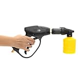 Distancia del jet: 3 m GOZAR Portátil De Alta Presión Eléctrica Arandela De Lavado Pistola De Lavado De La Bomba De Color Amarillo