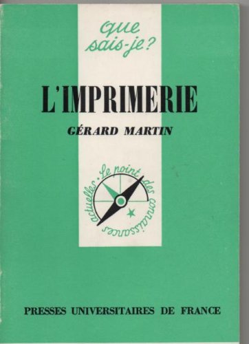 Download L'Imprimerie (Que sais-je) Download L'Imprimerie (Que sais-je)
