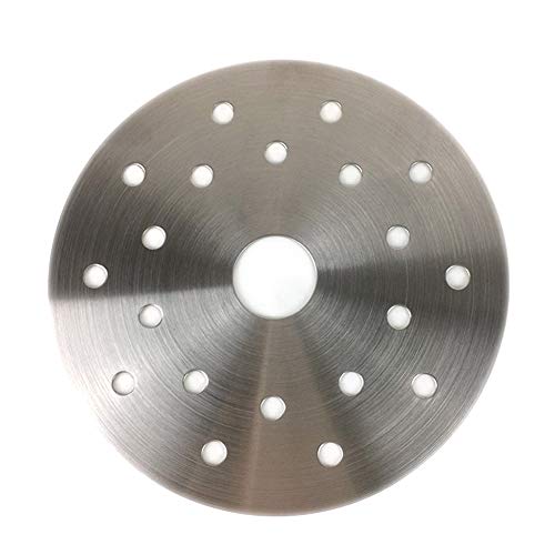 Preisvergleich Produktbild Edelstahl Hitzeverteiler Reduzierer Flammschutz Simmerplatte für Gasherd Kochplatten Konverter 12.3cm Wie abgebildet