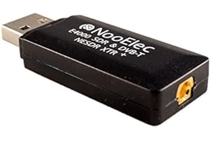 NooElec NESDR XTR+ Clé USB RTL-SDR et DVB-T avec chipset Realtek RTL2832U et tuner E4000 - TCXO - Antenne et télécommande incluses