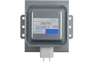 CWOQOCW Magnetron de horno microondas 2M319J de repuesto para 2M519J 2M219J 2M518J 2M217J 2M253J 2M248J Magnetron