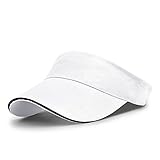 Einheitsgröße: Diese Visor Cap ist für die Kopfumfang von 56-59cm geeignet. Die Cap ist durch einen Klettverschluss verstellbar und kann so an den Kopfumfang angepasst werden.