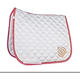 Glööckler by HKM Schabracke, -GOLDEN CROWN- by Glööckler, Antik Dressur, weiß