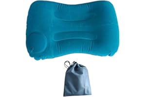 R&B Sports & Leisure Inflatable Camping Pillow Comfortable Lightweight Travel Pillow For Hiking, Festivals, Outdoor Activities Essential Backpack Camping Accessories Inflatable Pillow For Adults