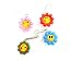 AVIRGO 4 pcs Zipper Pull Charms for Jacket Backpack Bag Pendant Set # 51-2