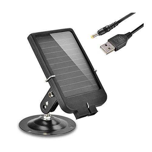 LTL Acorn Panel Solar LTL-Sun con conexión Directa Compatible con Todas Las cámaras, Incluye Cable de conexión de 2 Metros