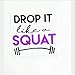Price comparison product image Fitness Sticker/Water Bottle Sticker/Fitness Decal/Drop it Like a Squat/Fitness Quote/Inspirational Quote/Motivational Quote