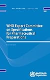 Image de WHO Expert Committee on Specifications for Pharmaceutical Preparations: Forty-ninth Report