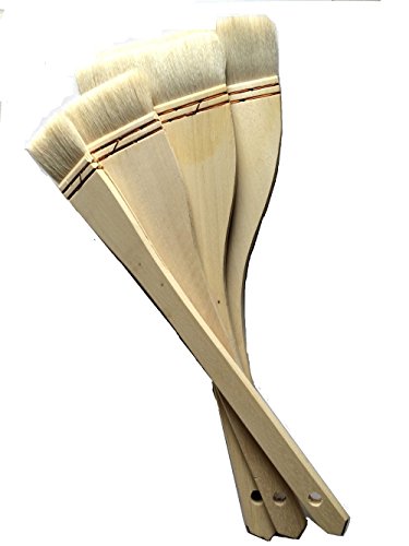 Diseño de pintura de carácter chino de japonés de pelo de juego de cepillos de-cabra Hake 3 cm 5 cm 9 cm y 12 cm