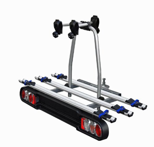 Menabo Heckträger Race III für 3 Räder klappbar + Boxxy Transportbox 330 L - 2
