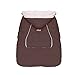 Comfortable Wind Cloak Warm Cover Hood Blanket Cover with Pockets to Keep Hands Warm for Baby Sling Carrier Hipseat (Coffee)