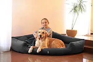 slatters be royal store Rectangular Shape Reversable Dual Pink Black Color Ultra Soft Ethnic Designer Velvet Bed for Dog/Cat (Export Quality) Size : Small