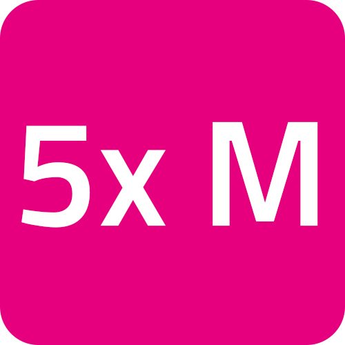 5x cartouches magenta compatibles d impression pour Canon PGI 1500XL avec puce - appropri  s pour Maxify MB 2000 2050 2300 Series 2350