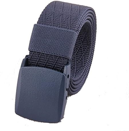 MIJIU Mens Nylon Military Tactical Belt with Automatic Plactic slider Buckle