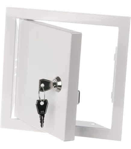 Sportello Ispezione In Acciaio INOX 150x150mm | Per Incasso In Parete | Finitura Spazzolata - Foto 9