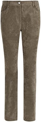 Ex Viyella Ladies Corduroy Straight Leg Trousers Cords