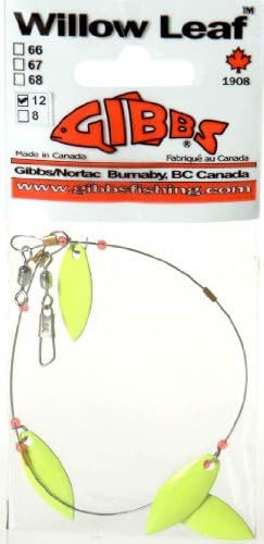 GIBBS U/L Troll Chart Lure, Yellow