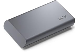 LaCie Mobile 2TB Secure USB-C Mobile Externe Solid State Gris