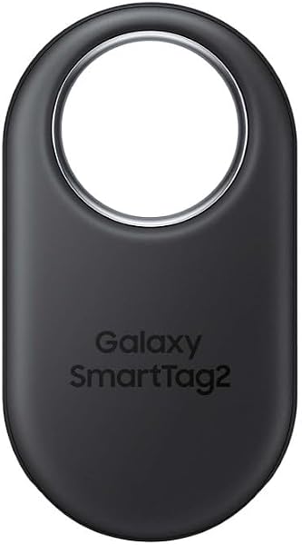 Samsung Galaxy SmartTag2 Bluetooth Tracker (1 Pack), Compass View AR, Find Lost Mode, Black - 1