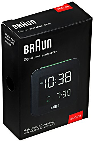 Braun-Reisewecker, LED, Quartzwerk BNC008BKBK - 6