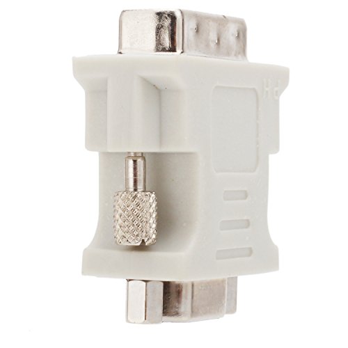 Pinzhi DVI-D (24 + 1) Dual Link Stecker auf VGA HD15 Buchse Adapter Konverter für PC Laptop - 2