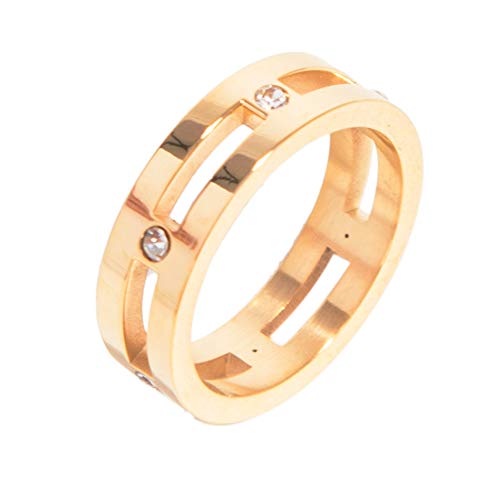 Preisvergleich Produktbild Parfois - Ring Stainless Steel - Damen - Größe S - Golden