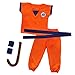 Produktbild papapanda Kinder Dragon Ball Son Goku Kostüm Trainingsanzug L