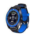 Zariavo Smartwatch, Telefon Pedometer sitzend erinnern Schlafmonitor HD-Kamera Smart Watch