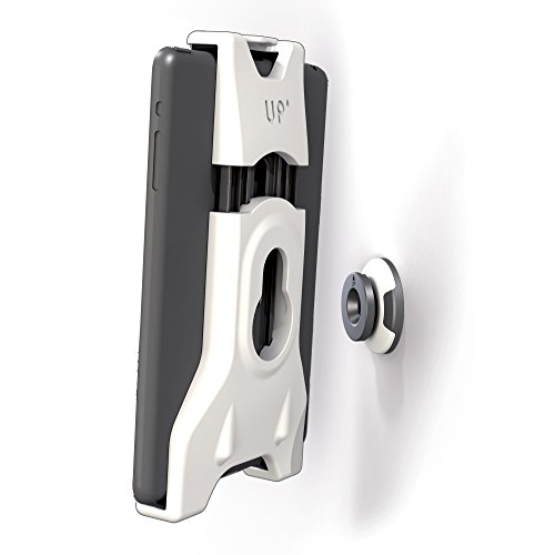 XFlat UP150 – Universelles Halter System (weiß) für ALLE TABLETS von 7″ bis 12″ Zoll, u.A. iPad, Galaxy Tab, Kindle, etc. – inkl. 1 Stück flache Wandhalterung (PM-Up50) – kompatibel zu allen PM-Up Systemen - 2