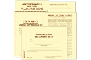 RNK-VERLAG REIMER NACHF. KUHN BBMBD Premium Testamentbrief RNK 2812 * C5 mit Erläuterung