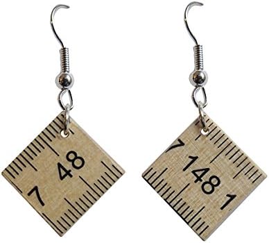 Schmuckzeug "Wooden Meter" Earrings