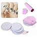 Elite99 Nail Art Decor Manicure Tool Set 24pcs Fashion Various Pattern Template Image Stamps Nail Stamping Printing Plate + Pink Double Ended Stamper + Nail Stamping Plate Holder