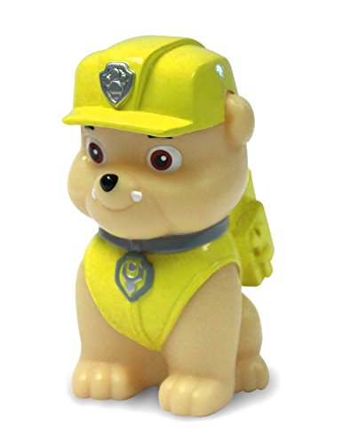Illumi-Mates Paw Patrol offizielles Kinder Rubble Nachttischlampe