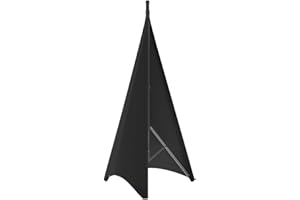 LYEAA Dj Light Housse de support de haut-parleur flexible et extensible pour haut-parleur Noir Style A