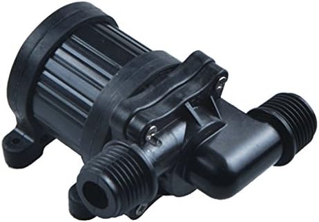 Smarstar DC40C-1230 12V DC Water Oil Pump CPU Cooling Car Motor Brushless Magnetic Drive Centrifugal Submersible Solar Water Circulation Pump Ceramic Shaft 222GPH 9.7ft for Fountain
