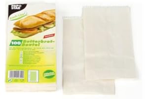 Papstar 14310 Sachet d'emballage alimentaire Blanc 21 x 10 x 3 cm Lot de 200