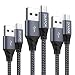 Produktbild Micro USB Kabel, ZKAPOR [3Stück 1m 2m 2m] Nylon Micro USB Ladekabel Android USB Datenkabel Schnellladekabel für Samsung S7/S6/J7/J5/J3, Xiaomi Redmi 5, Huawei P Smart, Honor, Sony, Kindle