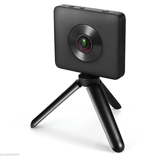 Xiaomi-mijia 3.5K 360 Degree Panorama Action Camera A12 Chipset Dual Lens Black