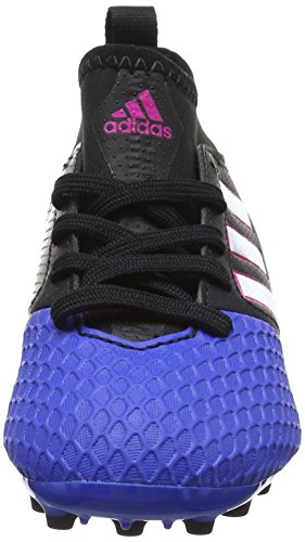 adidas Unisex-Kinder Ace 17.3 Ag J Futsalschuhe, Rot / Schwarz - 4