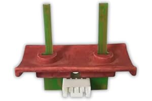 EASYRICAMBI Débimètre capteur de débit d'air pour poêle à granulés edilkamin dalzotto la nordique extraflame - Support rouge