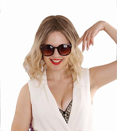 High-End Harajuku Fashion Linen Yellow Fluffy Short Curly Hair Role-Playing Heat-Resistant Synthetic Wig