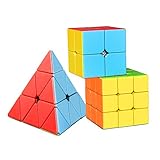 Am besten für Anfänger: Kohlefaser-Speed-Würfelbündel (2x2 Würfel, 3x3 Würfel, Pyrainx 3x3 Würfel) sind klassische Farbanpassungsrätsel. Drehen und drehen Sie die Seiten des Würfels, sodass jede der sechs Flächen nur eine Farbe hat. Ideal für Anfänger und Profispieler. Zu jedem Würfel gibt es ein Tutorial-Handbuch.