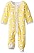 Absorba Unisex Baby "Frolicking Sheep" Footed Coverall - yellow, 3 - 6 months