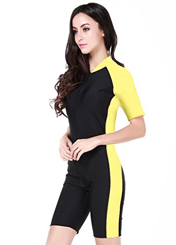 Girls & ladies Modesty Swimming suit, UPF 50+ Short sleeve swimwear for Summer holiday