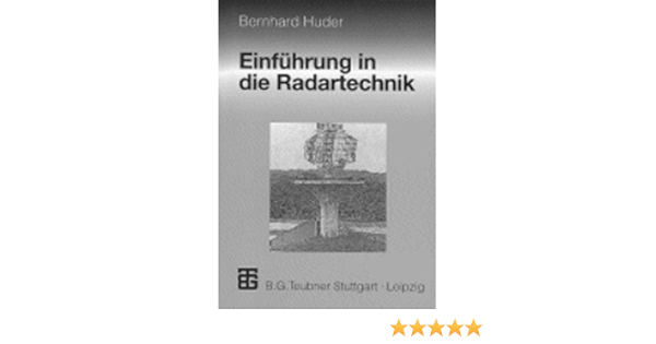 Einfuhrung In Die Radartechnik Amazon De Huder Bernhard Bucher