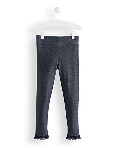 RED WAGON Legging Ourlets à Volants Fille, Bleu (Denim), 7 ans