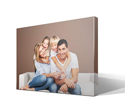 CF CUADROSFAMOSOS.ES CUADROSFAMOSOS.ES Foto Lienzo Cuadro Canvas Personalizado con su Propia Foto - Regalo Ideal