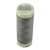 Gutermann 2T100/496 | Dk Silver Grey 100% Polyester Sew All Sewing Thread 100m